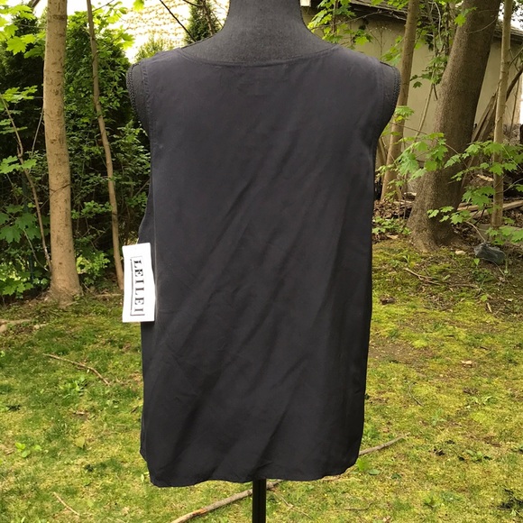 LEILEI pure silk top - Picture 3 of 4